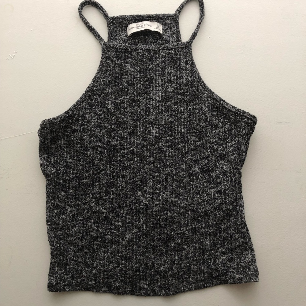 Abercrombie and Fitch Marled Gray Tank